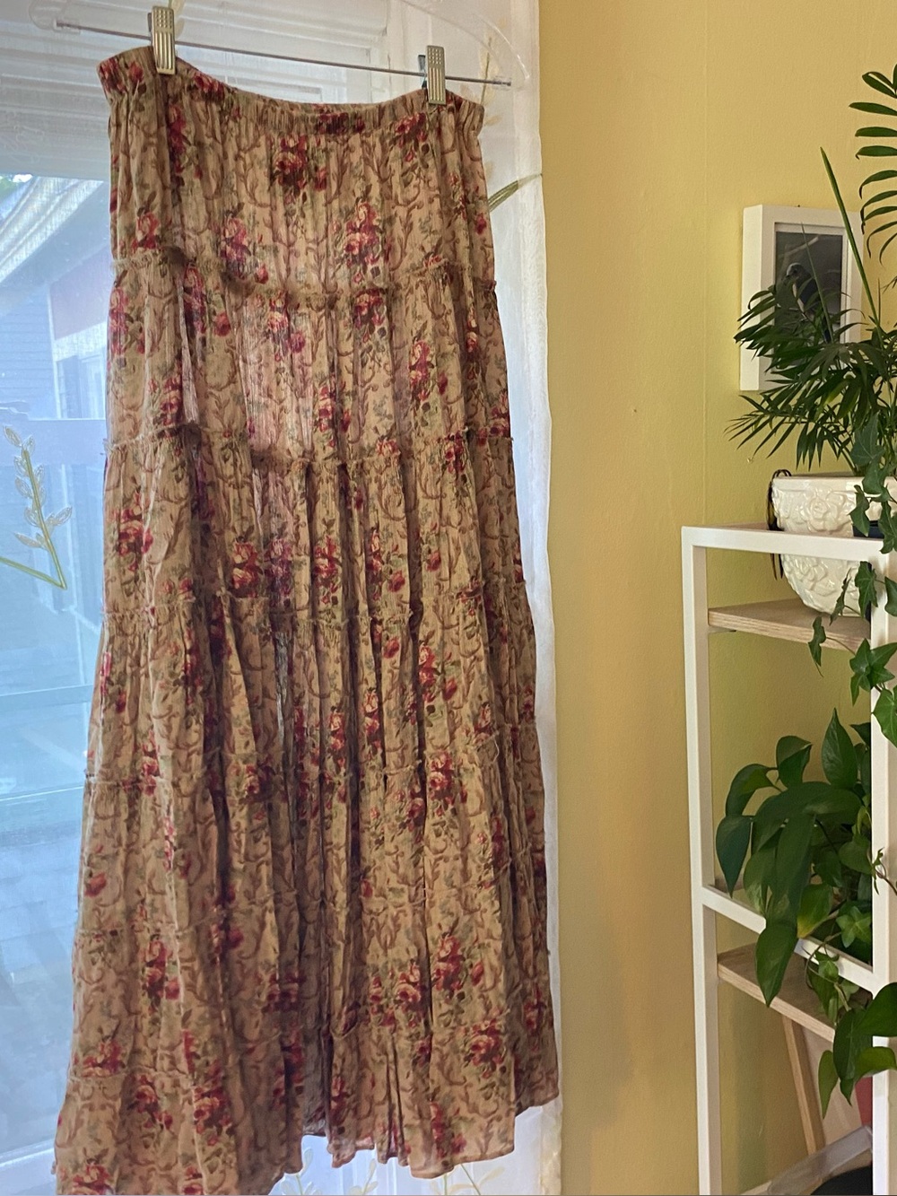 Ralph Lauren | Pastel Floral Maxi Skirt
